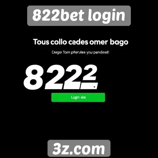 Depósitos e retiradas no 822bet login